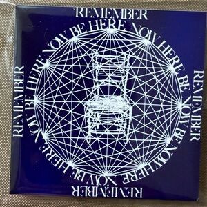Ram dass be here now magnet 2.25 inch square